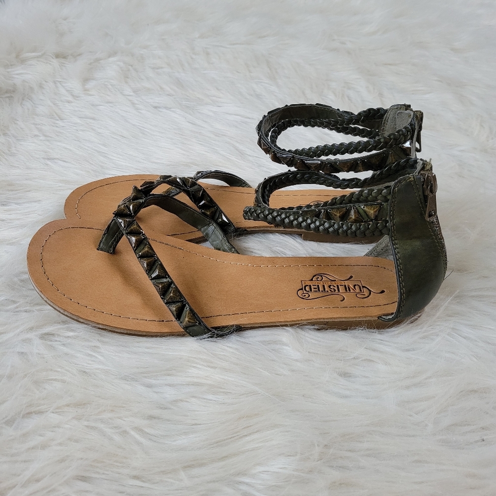 KENNETH COLE, Olive Grn, SZ 9.5